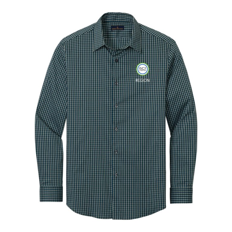 Brooks Brothers Tech Stretch Patterned Shirt with Chapter Name