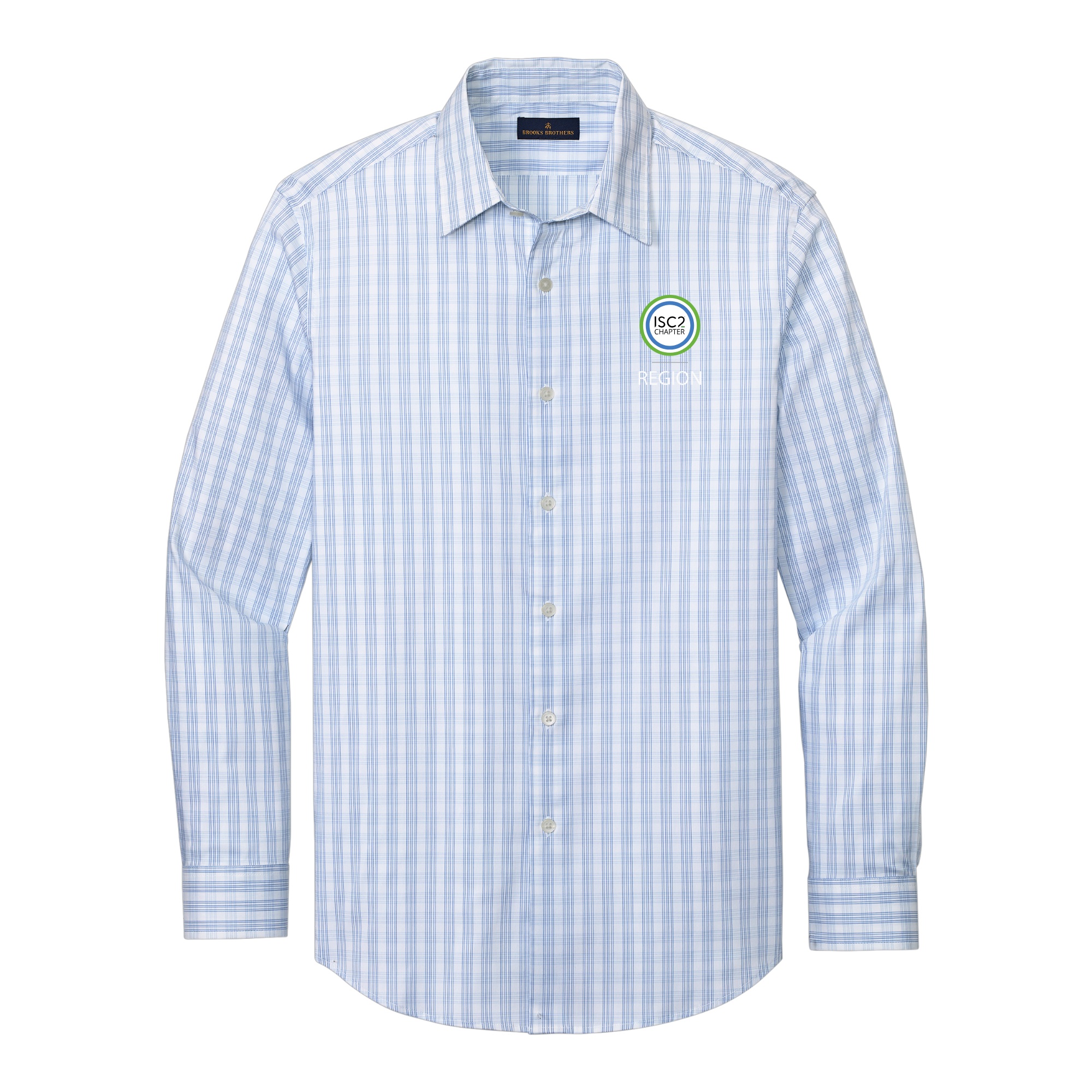 Brooks Brothers Tech Stretch Patterned Shirt with Chapter Name - Image 3
