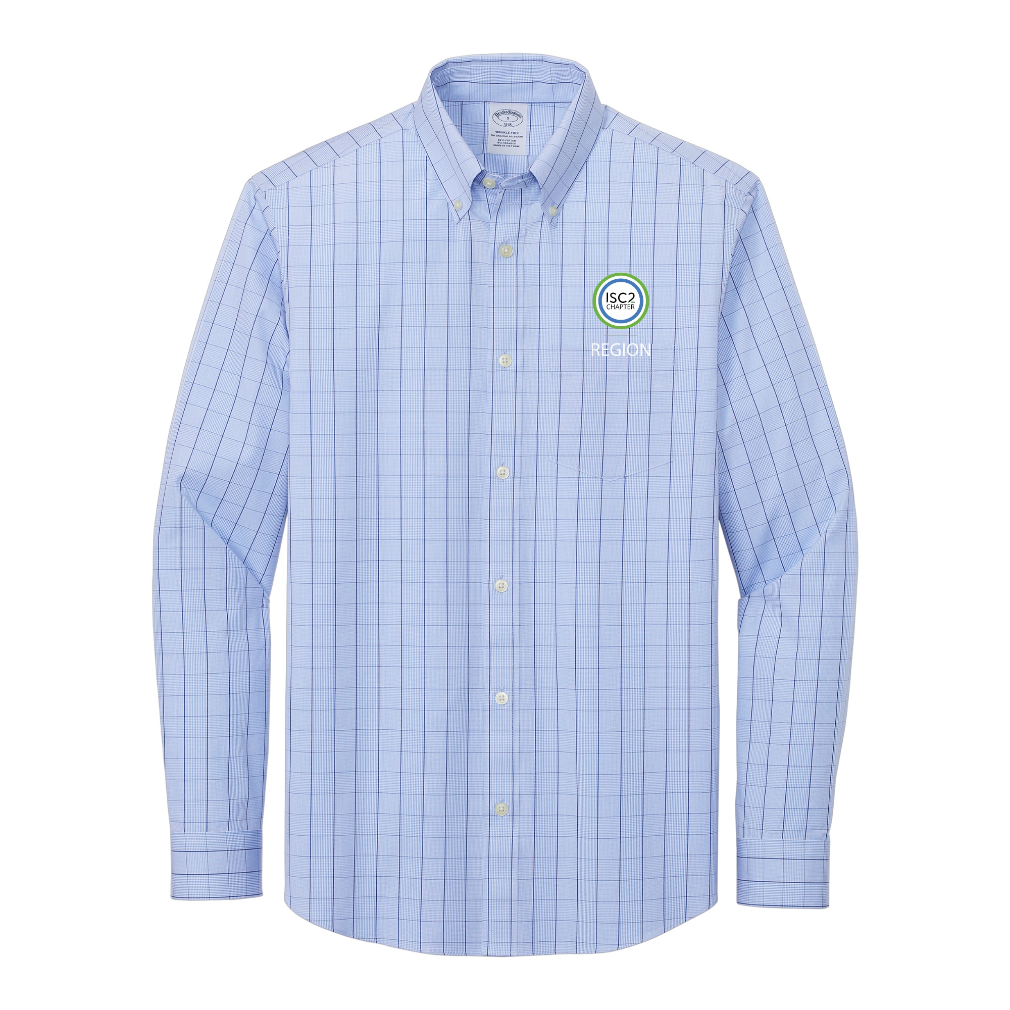 Brooks Brothers Wrinkle-Free Patterned Shirt with Chapter Name - Image 2