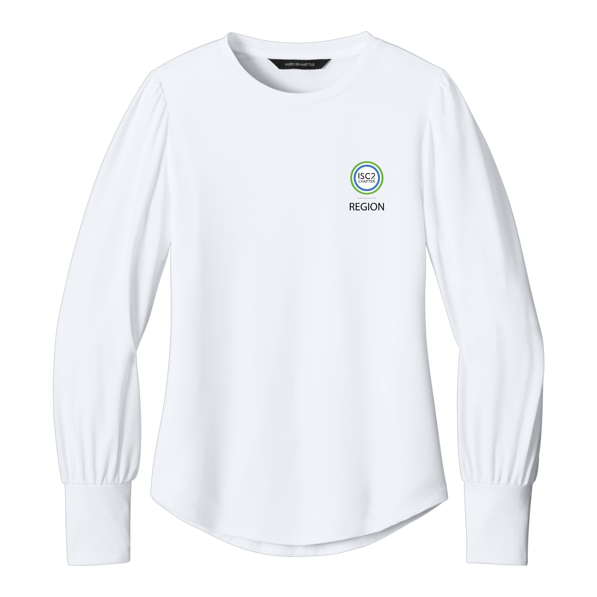 Women's Long Sleeve Blouson Top with Chapter Name - Image 4