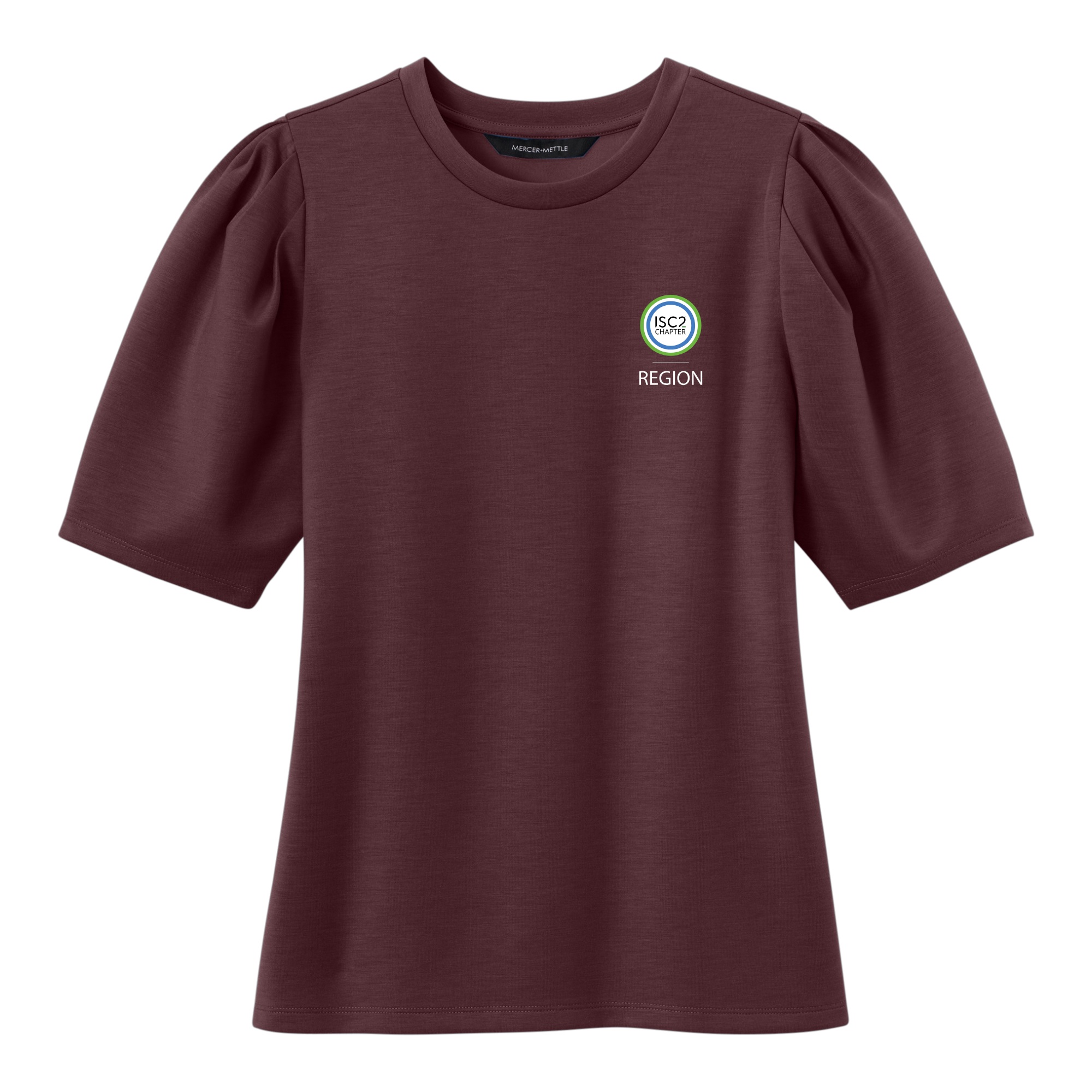 Women's Short Sleeve Spacer Top with Chapter Name