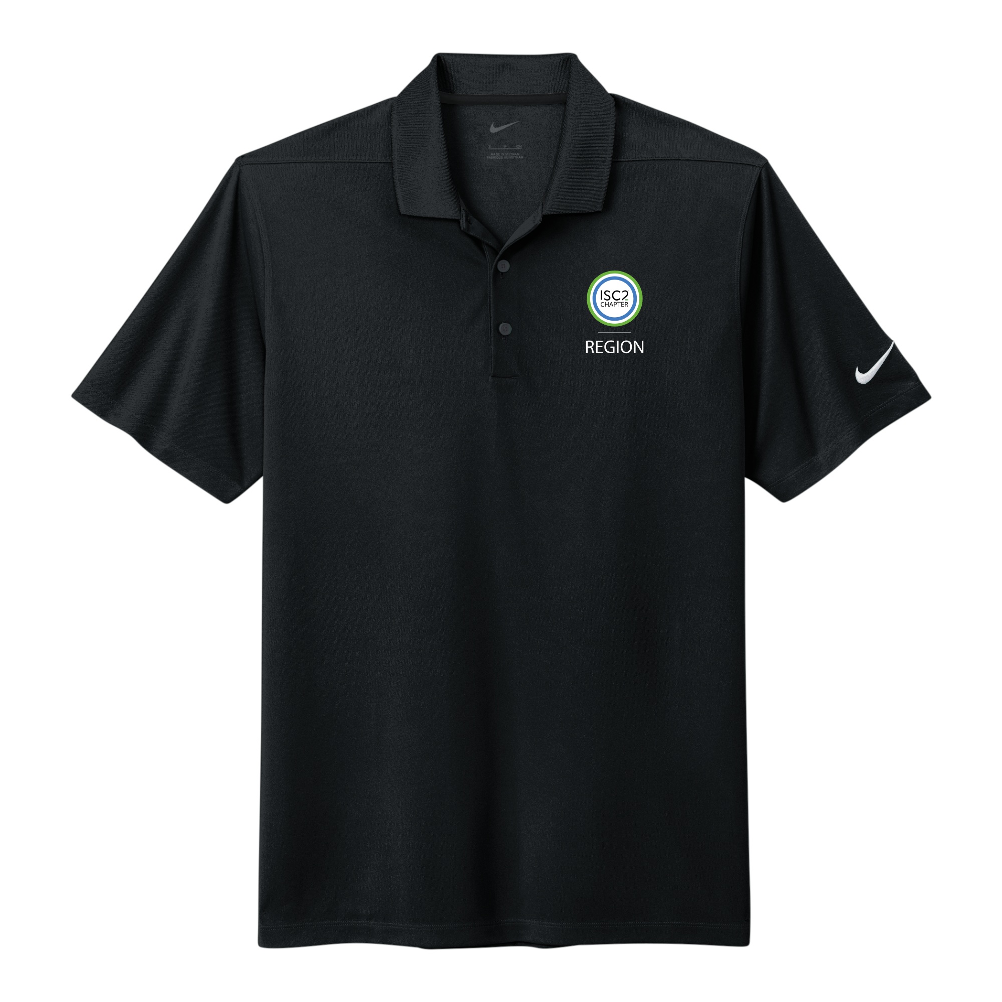 Nike® Performance Polo with Chapter Name - Image 2