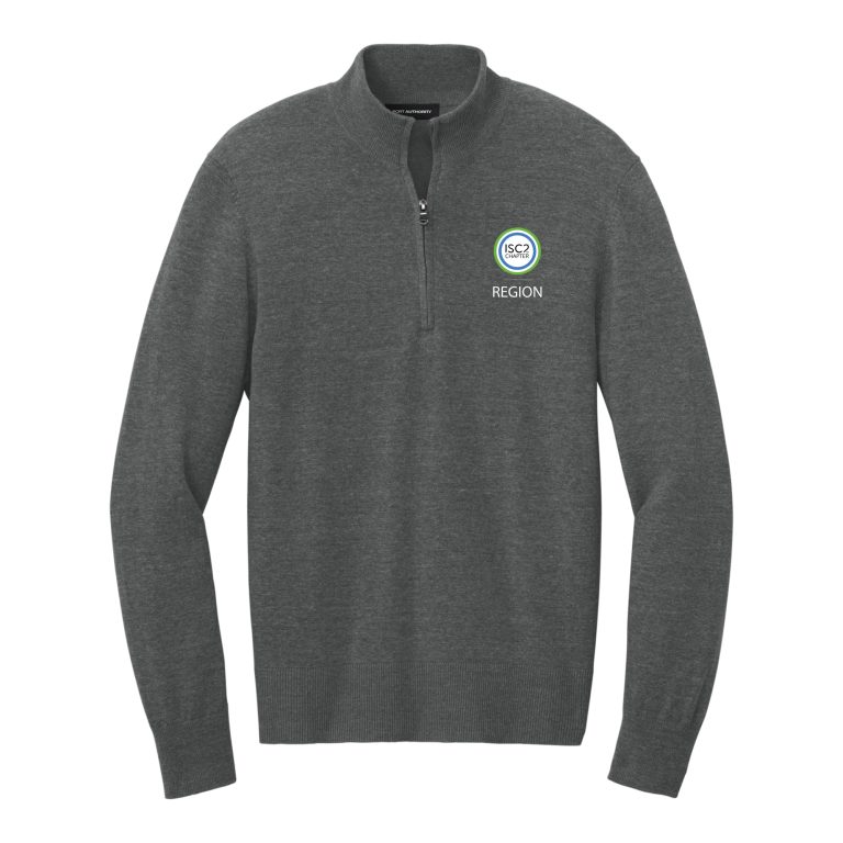 Quarter-Zip Sweater with Chapter Name