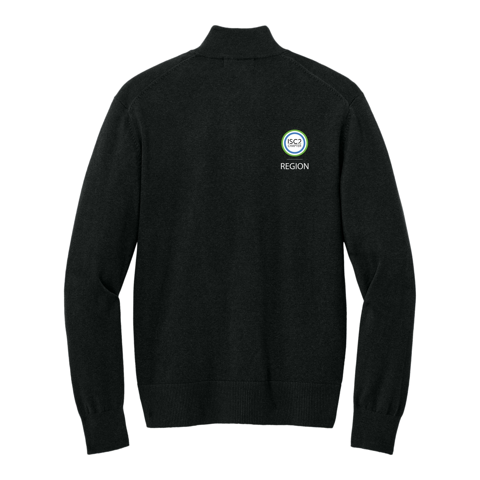 Quarter-Zip Sweater with Chapter Name - Image 2