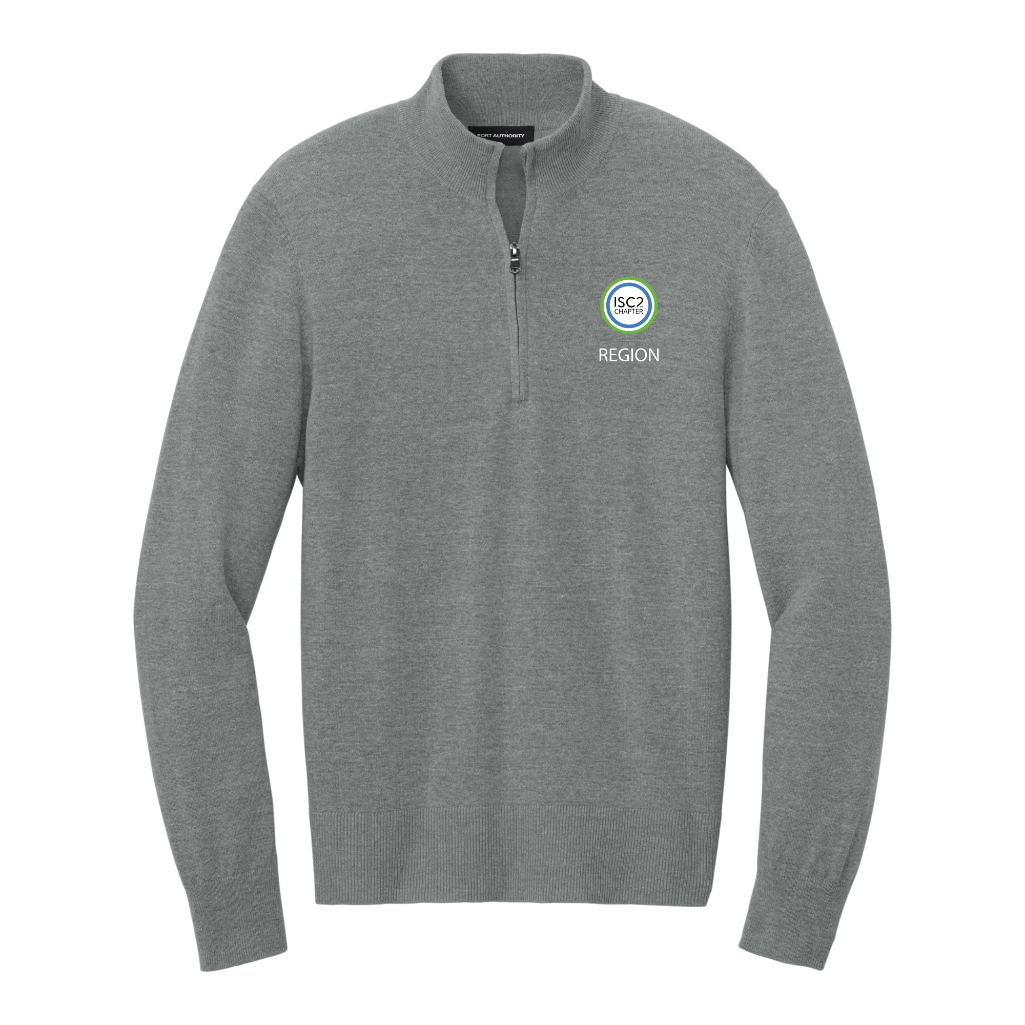 Quarter-Zip Sweater with Chapter Name - Image 3